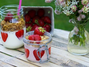 svenska jordgubbar frukost
