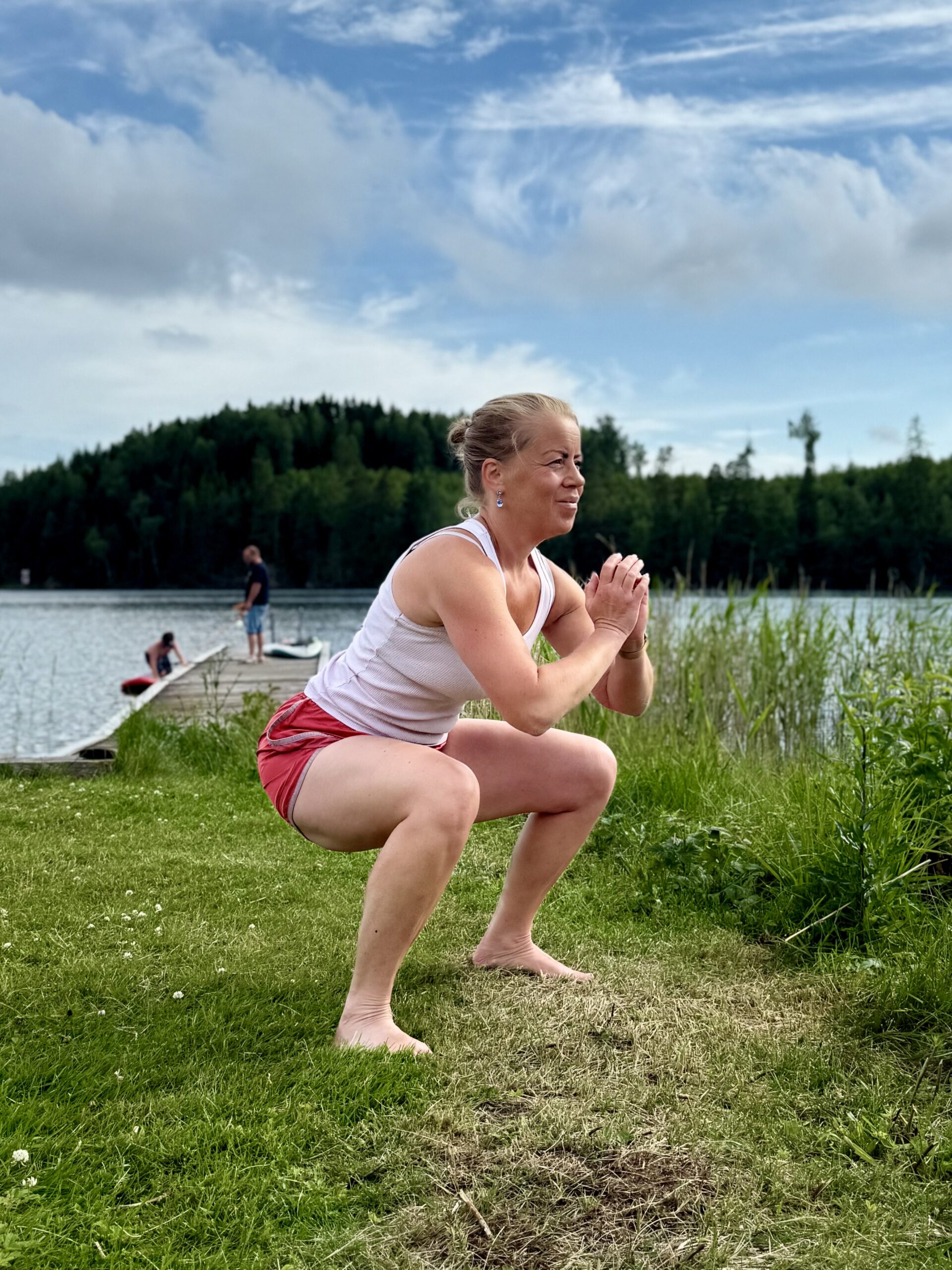 Träning på strand