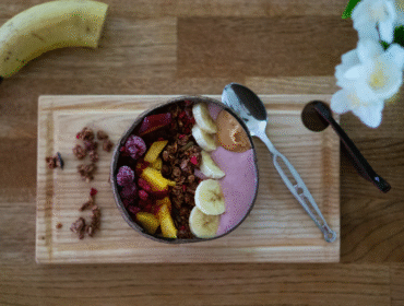 Frukostbowl hallon