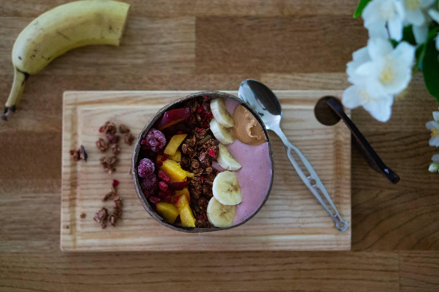 Frukostbowl hallon
