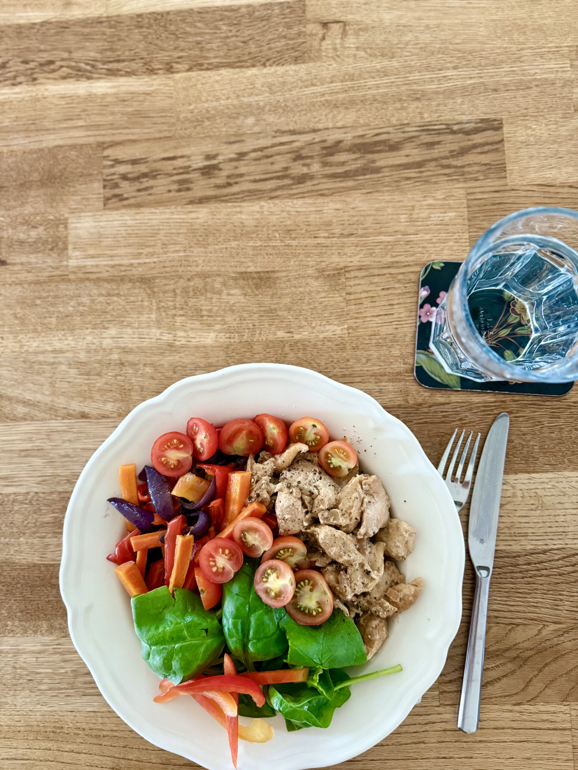 Gårdagens lunch enligt den bästa dieten