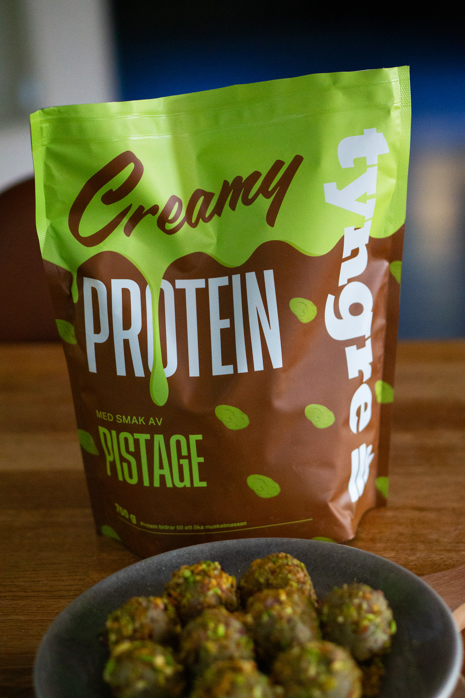 Creamy Protein Pistage från Tyngre