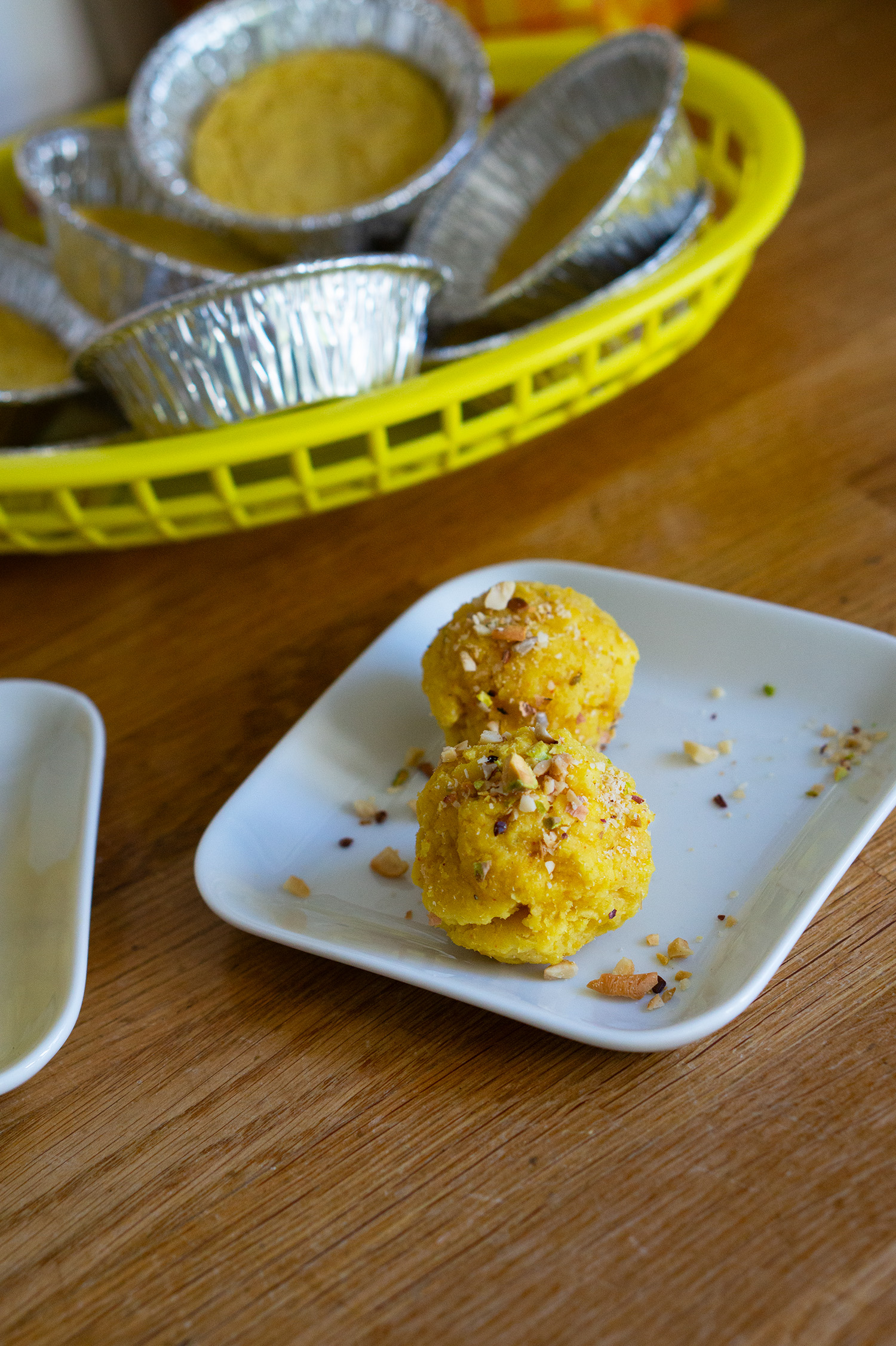 Nyttiga saffransbollar