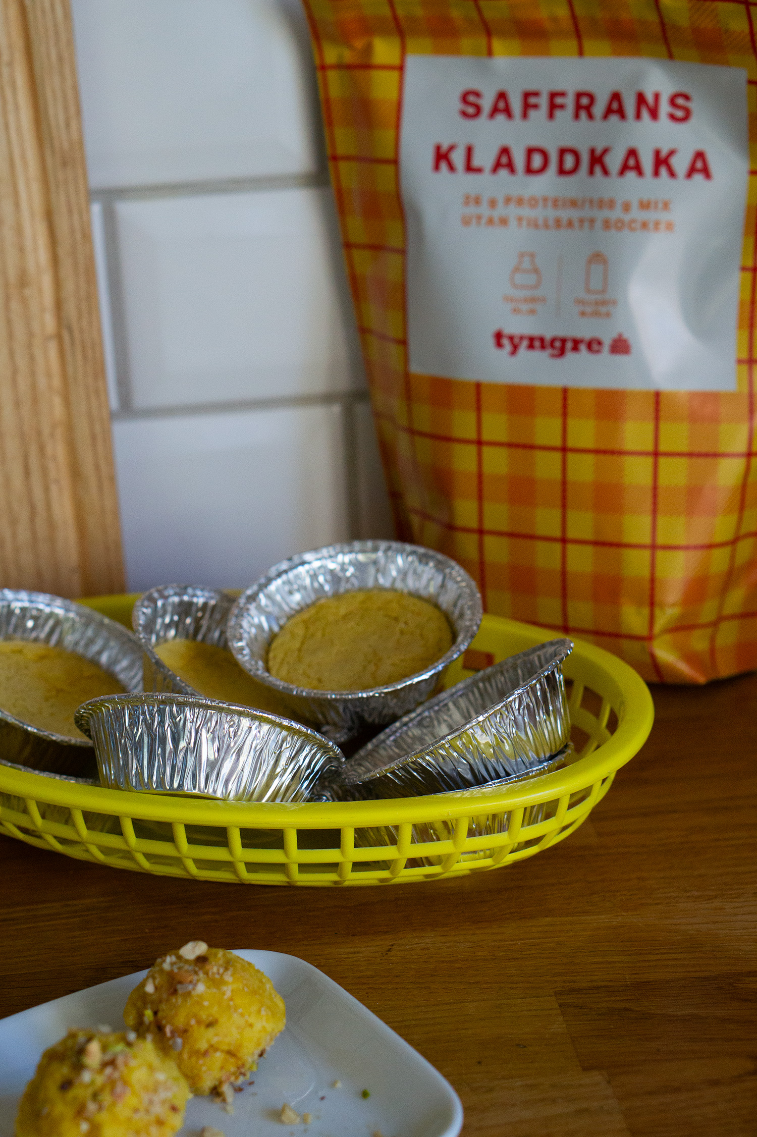 Nyttiga saffransbollar