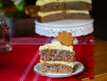 Mjuk pepparkaka med glasyr