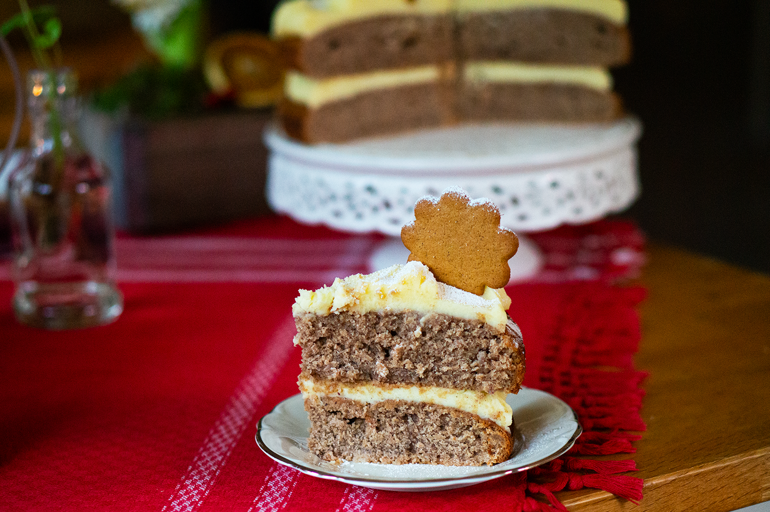 Mjuk pepparkaka med glasyr