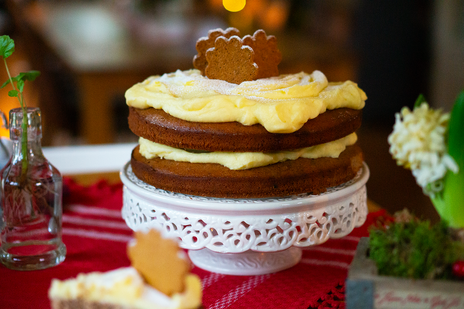 Mjuk pepparkaka med glasyr