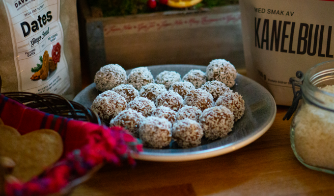 Proteinrika pepparkaksbollar