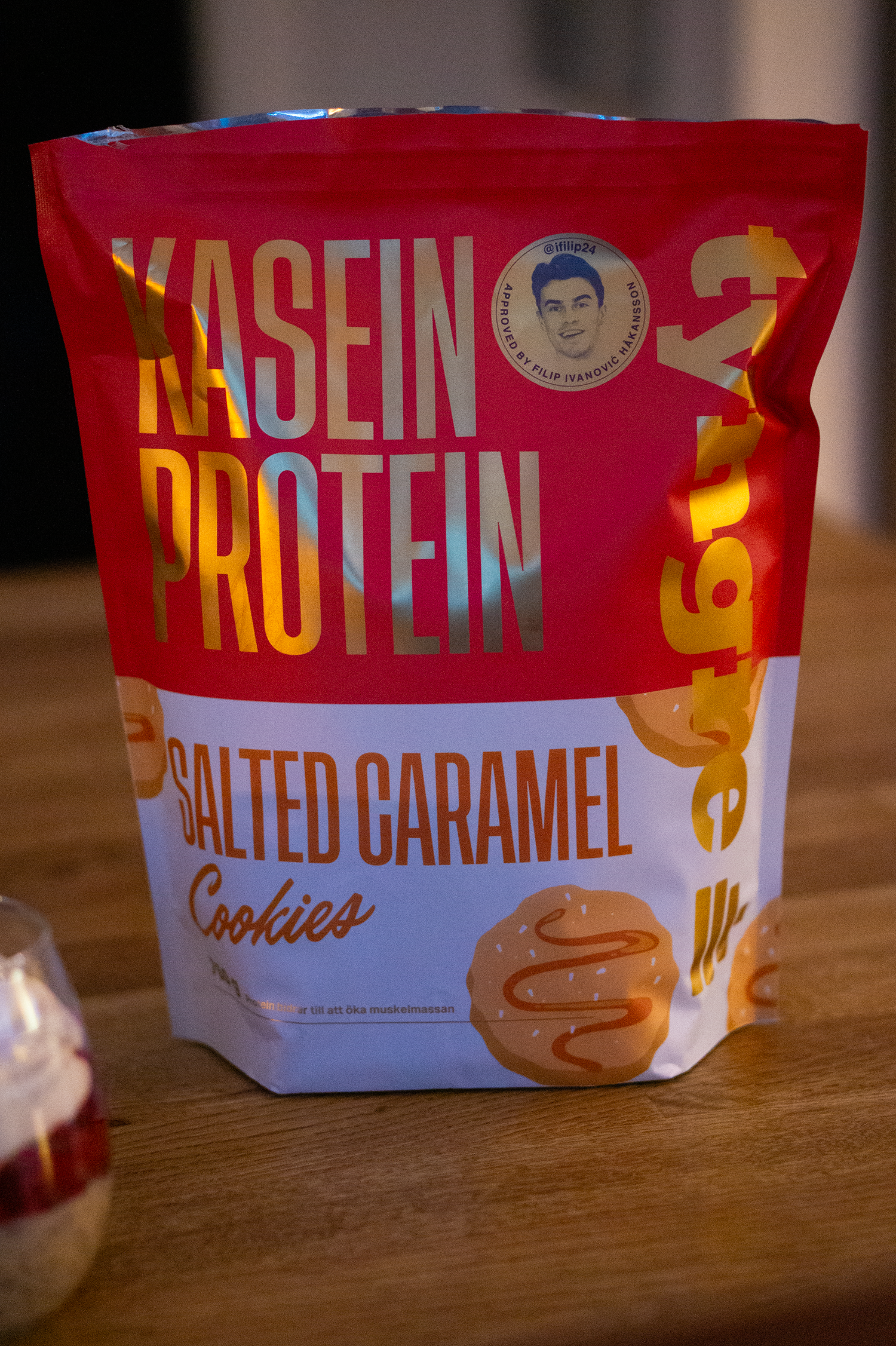 Proteinpulver Kasein Salted Caramel Cookies