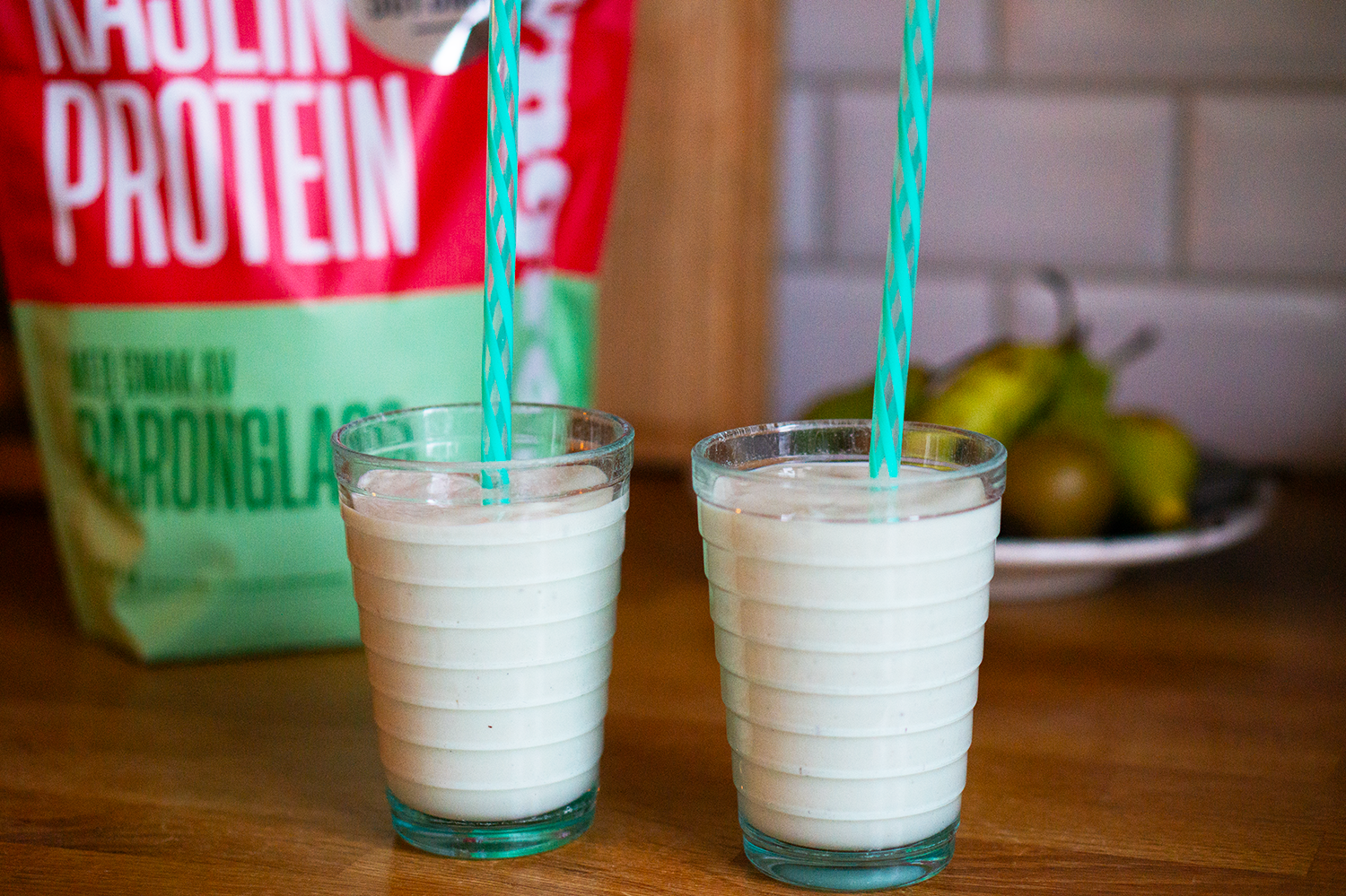 Proteinrik päronsmoothie