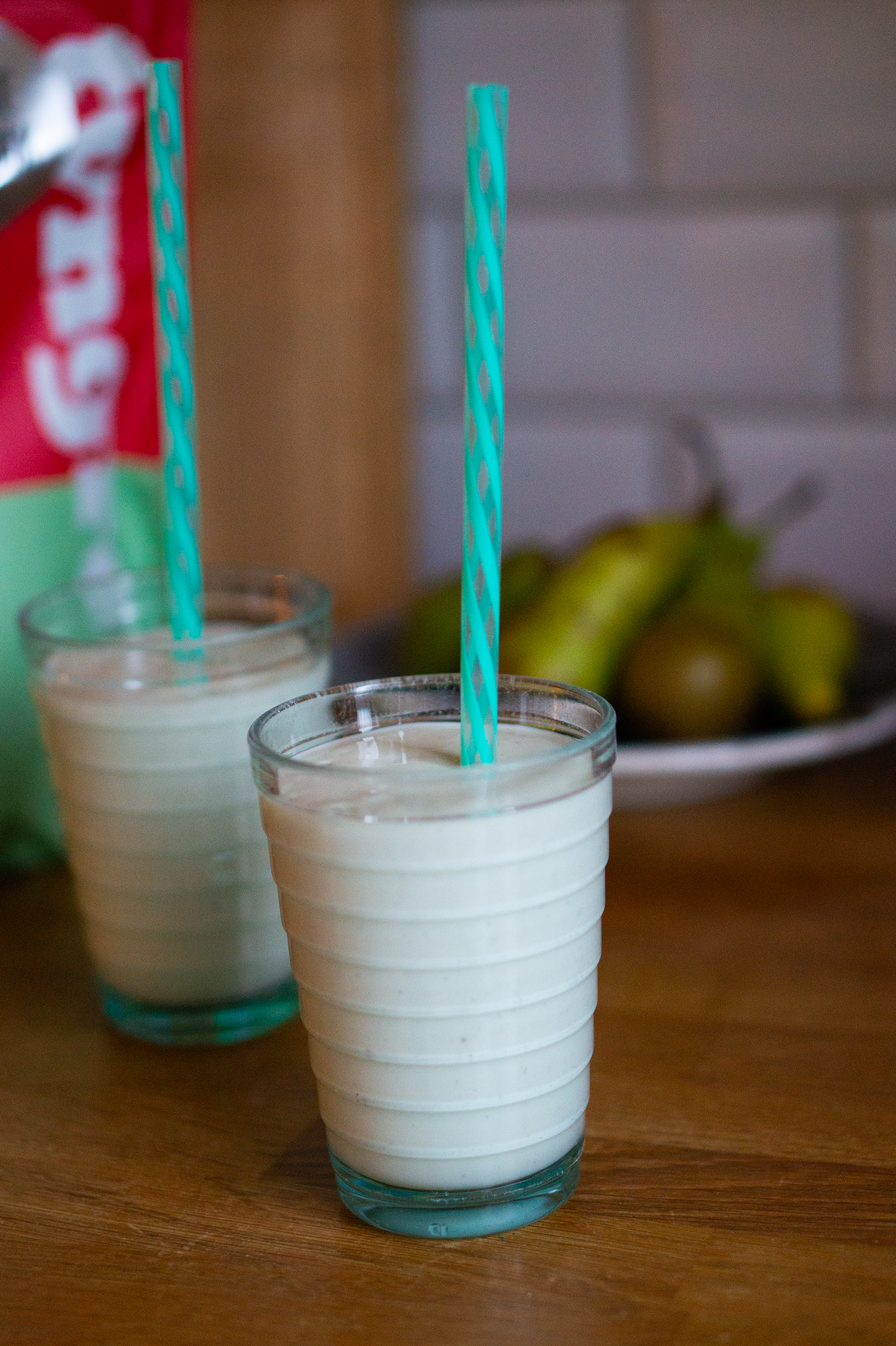 Proteinrik päronsmoothie