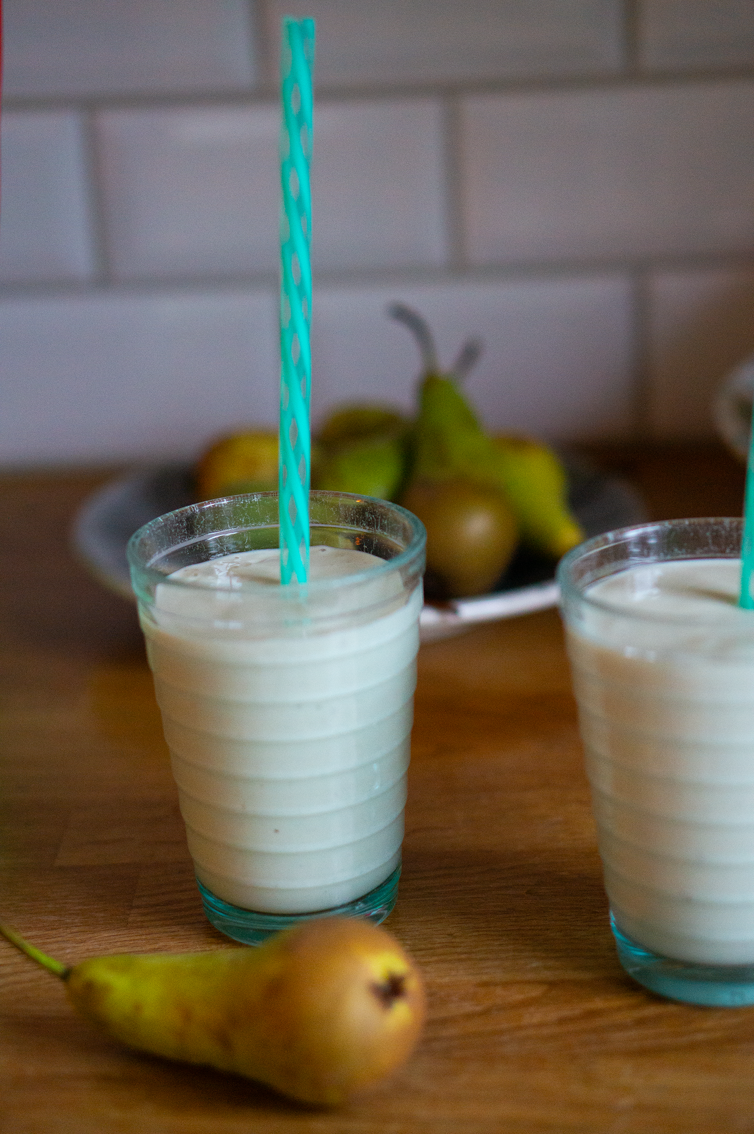 Proteinrik päronsmoothie