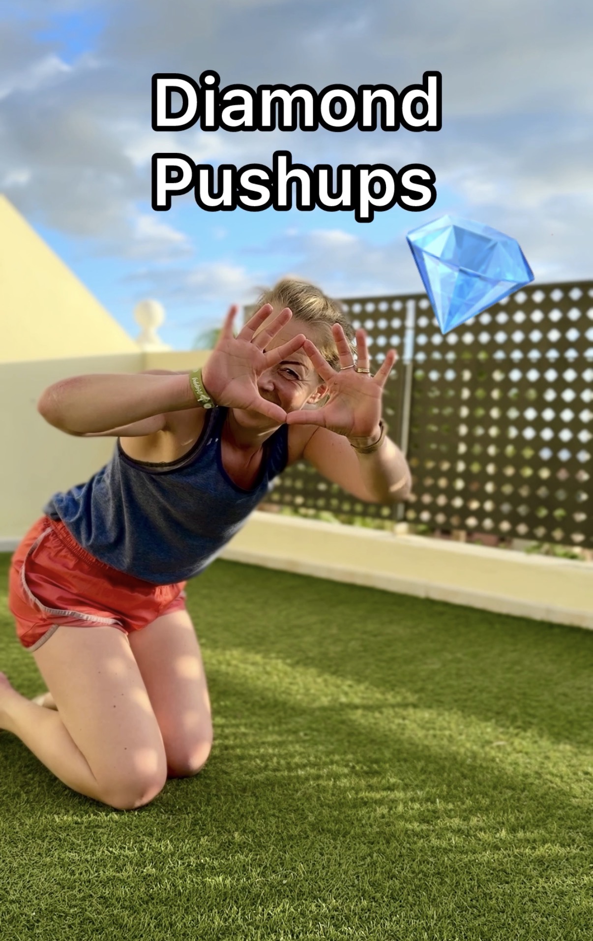 Diamond Pushups