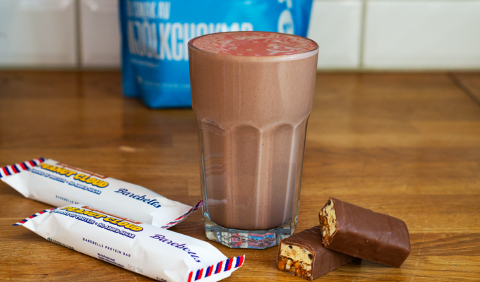Chokladsmoothie proteinpulver