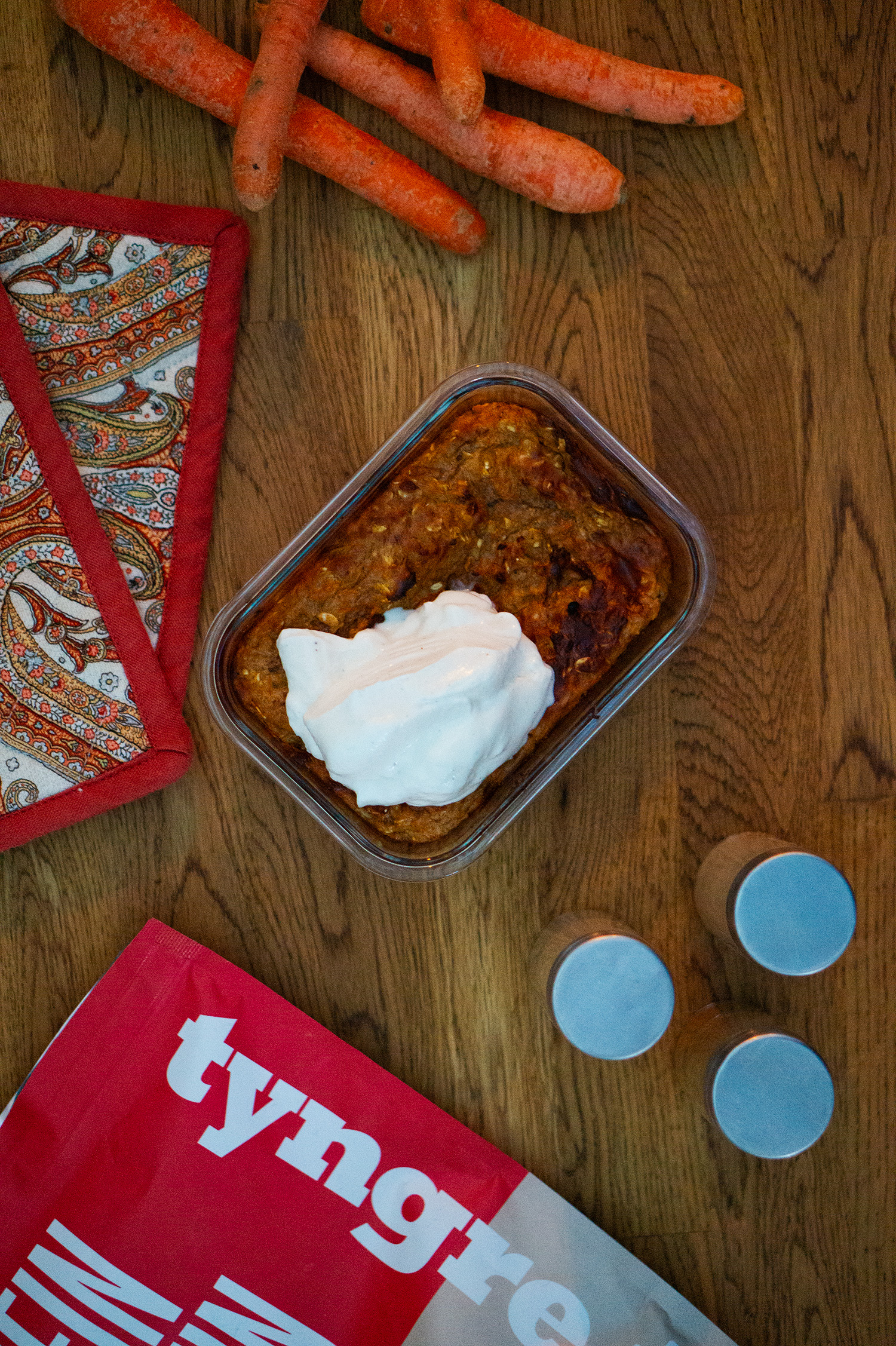 ugnsbakad gröt morotskaka