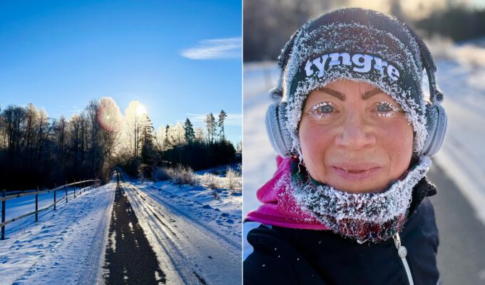 Löpning i kyla