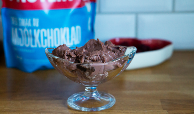 Proteinfluff choklad Tyngre