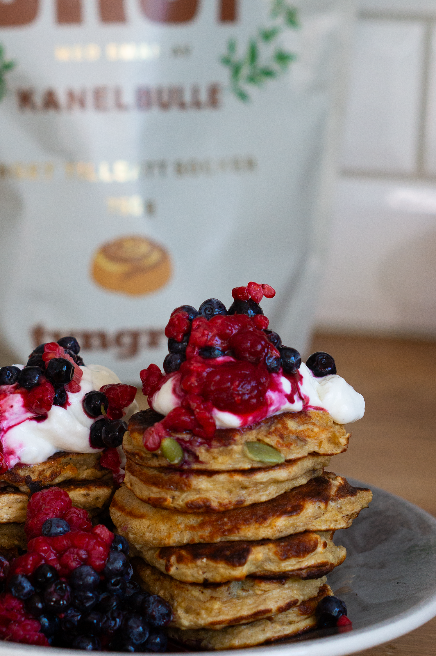 Proteinrika kanelbulleplättar