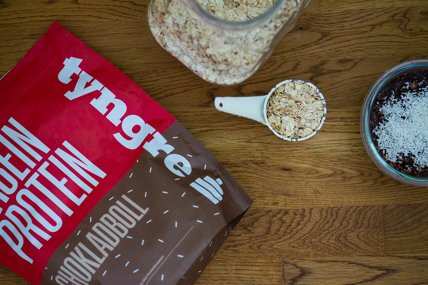 Tyngre Kasein chokladboll 