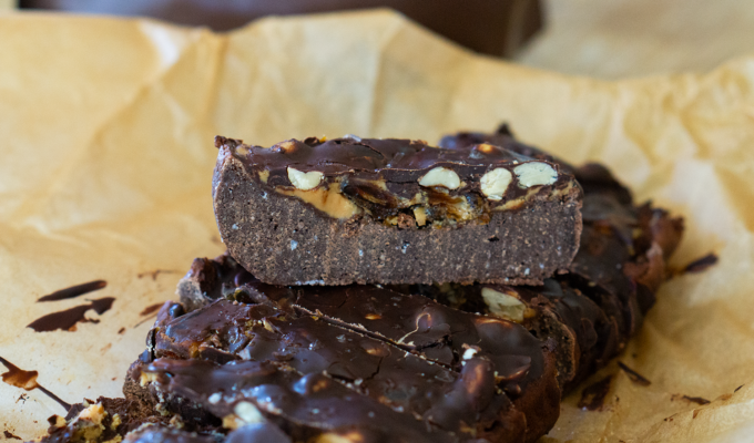 Proteinrika Snickersbars