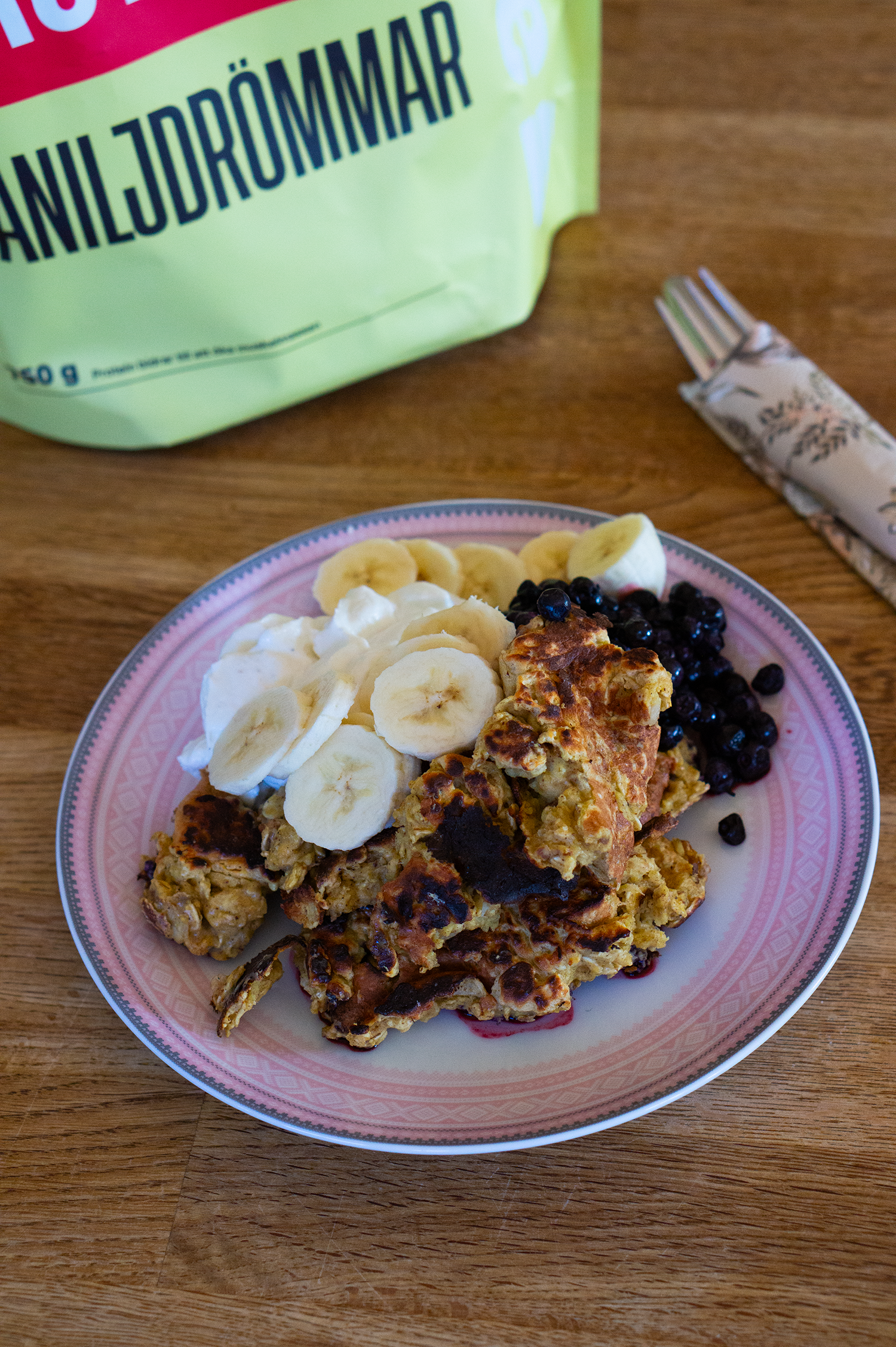 Proteinrik scrambled oats