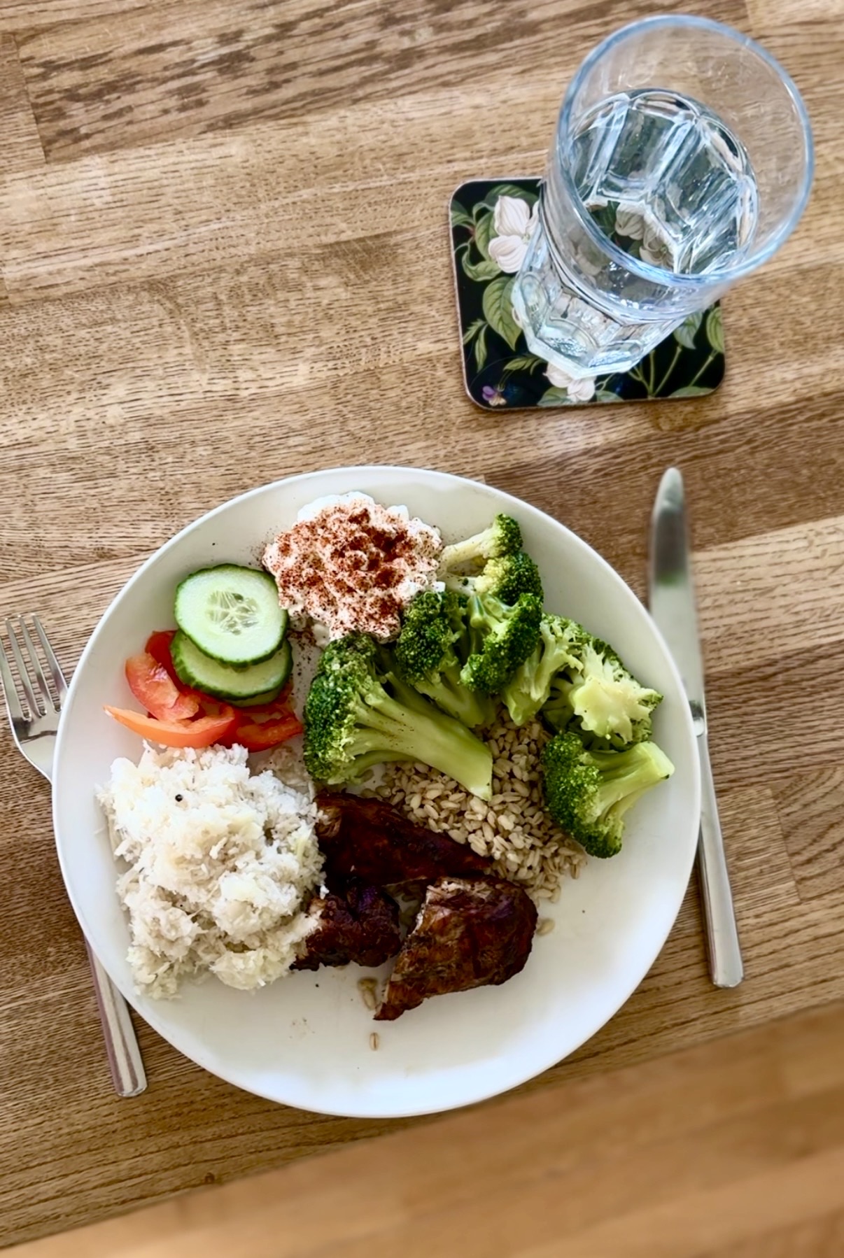 Kalorier på en dag - lunch