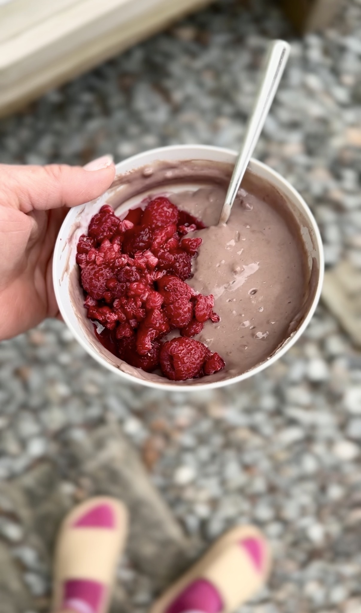Kalorier på en dag - kaseinfluff