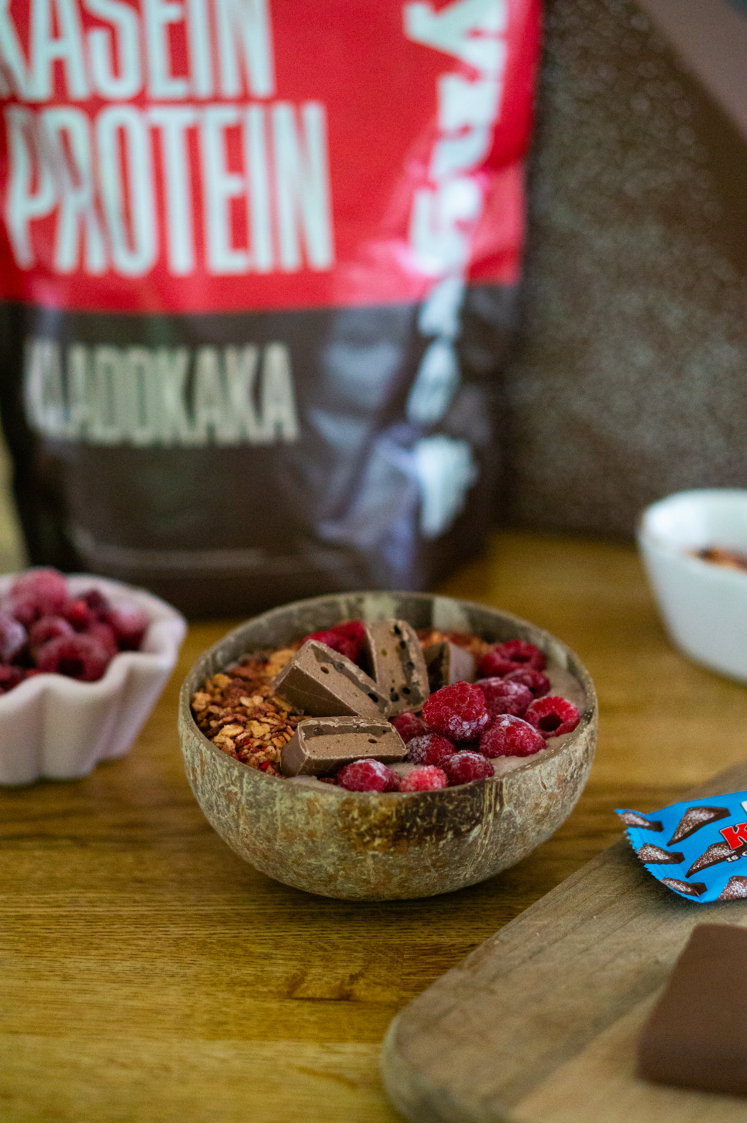 Smoothiebowl med smak av kladdkaka