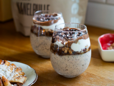 Chiapudding kanelbulle
