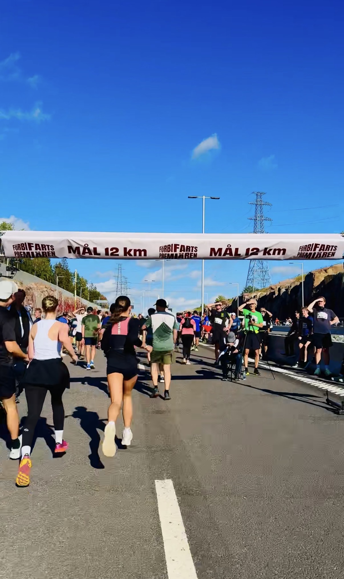 Mål 12 km Förbifartspremiären