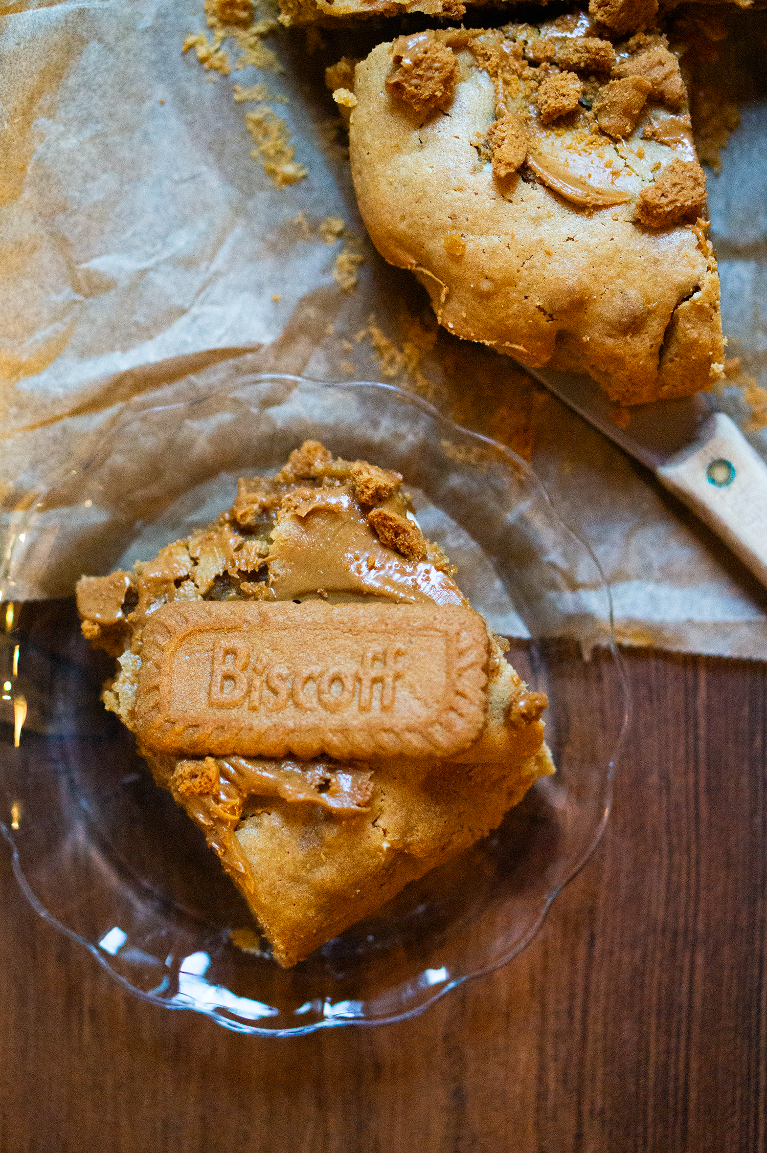 Biscoff Blondies