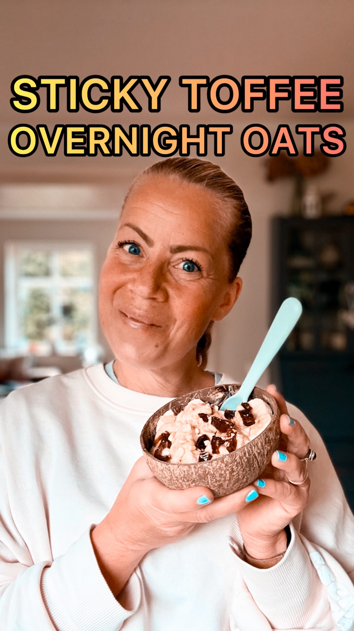 Sticky Toffee Overnight Oats