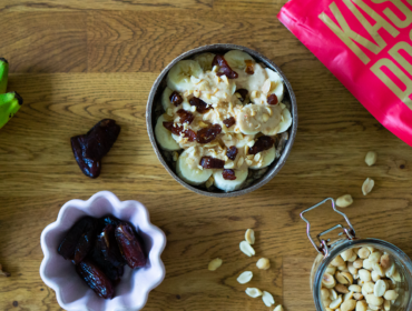 Sticky Toffee Overnight Oats